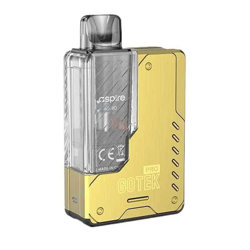 aspire gotek vape Pro Kit: Powerful and Compact 1500mAh Pod – VAPEVO Color:White Leather Series Extracts - The Grower Vuse