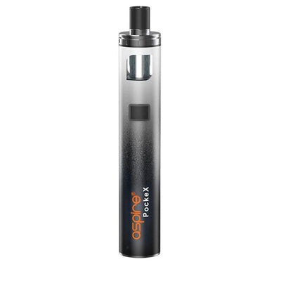 Kit Aspire PockeX AIO 23W 1600mAh Black White Gradient | VAPEVO