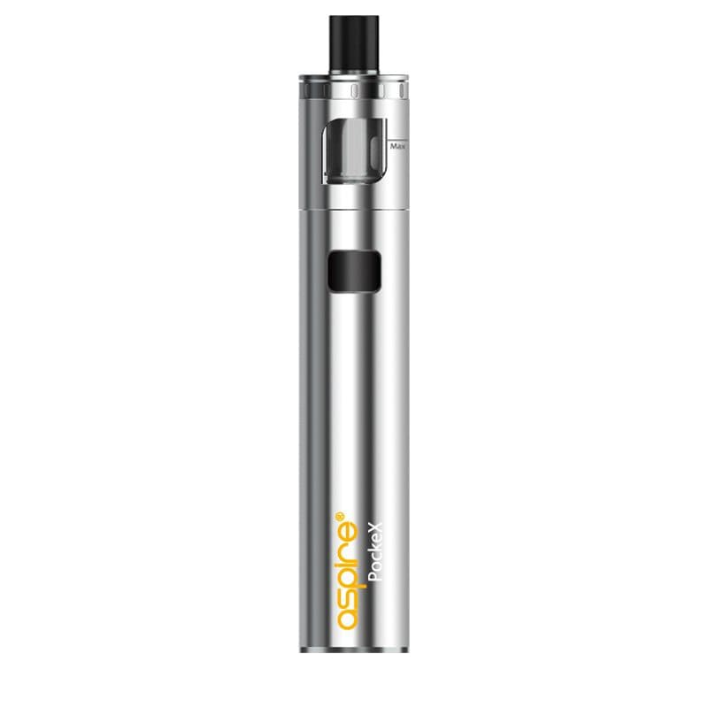 Kit Aspire PockeX AIO 23W 1600mAh Stainless Steel | VAPEVO