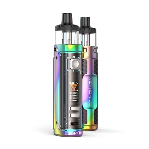 Kit Aspire Veynom LX 100W 3200mAh 5ml Rainbow | VAPEVO