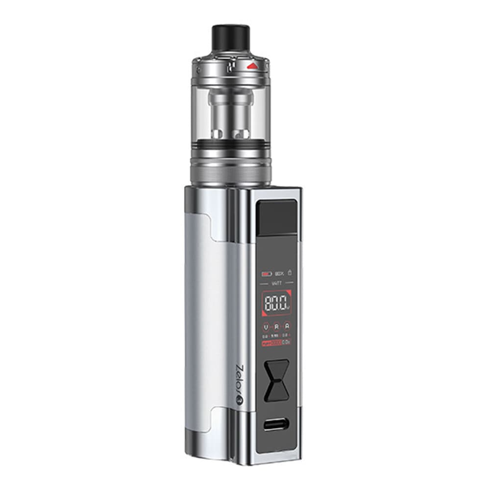 Kit Aspire Zelos 3 80W 3200mAh Metallic Silver | VAPEVO