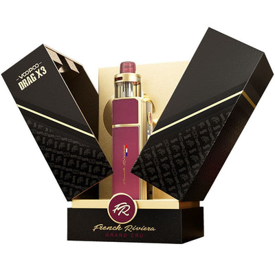 Kit Drag X3 Edition Speciale French Riviera 80W 5ml - Voopoo
