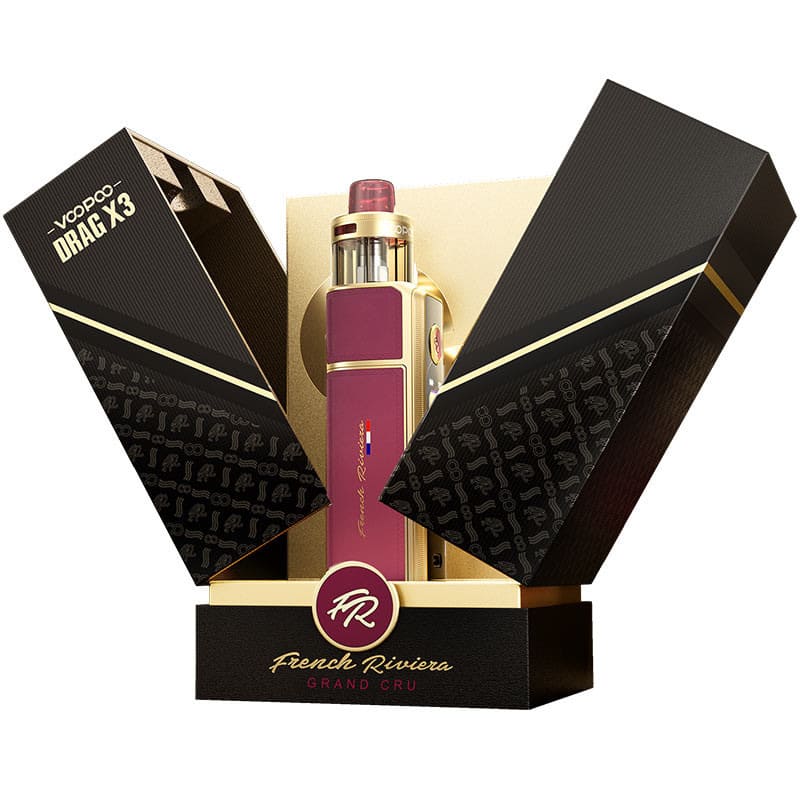 Kit Drag X3 Edition Speciale French Riviera 80W 5ml - Voopoo