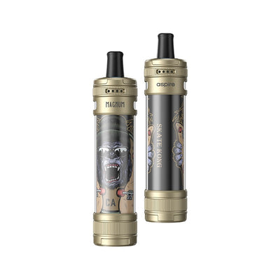 Kit E-Chicha Aspire Magnum 3800mAh 6ml Gold & Skate Kong | VAPEVO