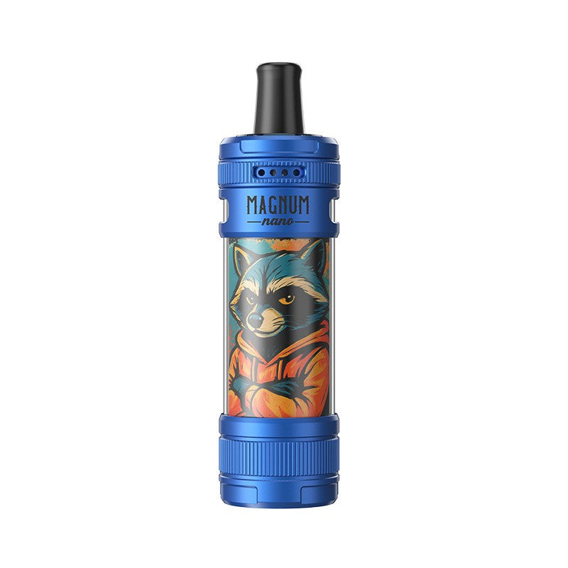 Kit E-Chicha Aspire Magnum Nano 1800mAh 6ml Blue & Street Racoon | VAPEVO