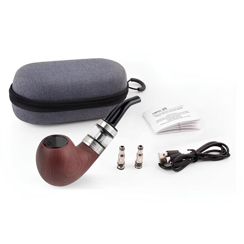 Kit E-Pipe Kamrytech P6 Ebony - 35W 1100mAh 4ml | VAPEVO