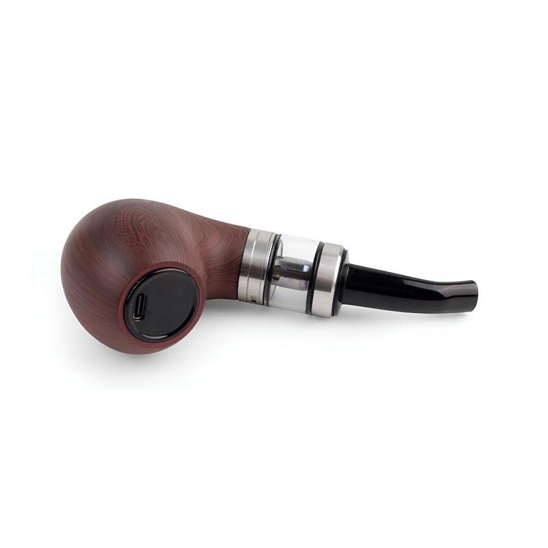 Kit E-Pipe Kamrytech P6 Ebony - 35W 1100mAh 4ml | VAPEVO