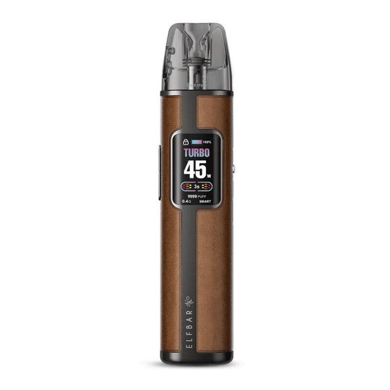 Kit Elfbar ElfX Pro 45W 1200mAh 2ml Cowboy Brown | VAPEVO