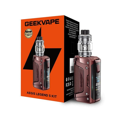 Kit Geekvape Aegis Legend 5 200W 5.5ml Earth Brown | VAPEVO