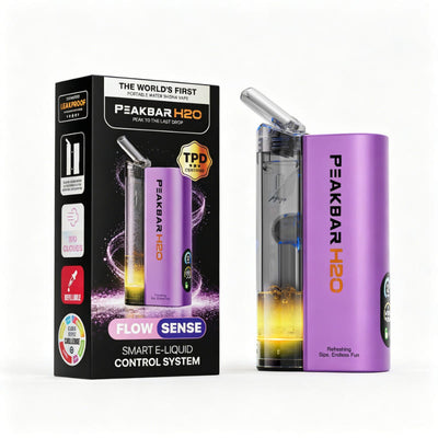Kit Chicha à Eau Portable - PeakBar H2O Pro - 23W 900mAh 10ml