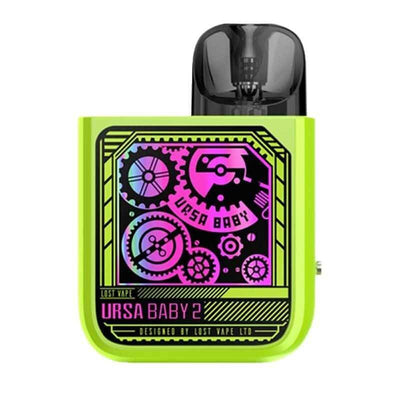 Kit Lost Vape Ursa Baby 2 22W 900mAh Pop Green x Time Gear | VAPEVO