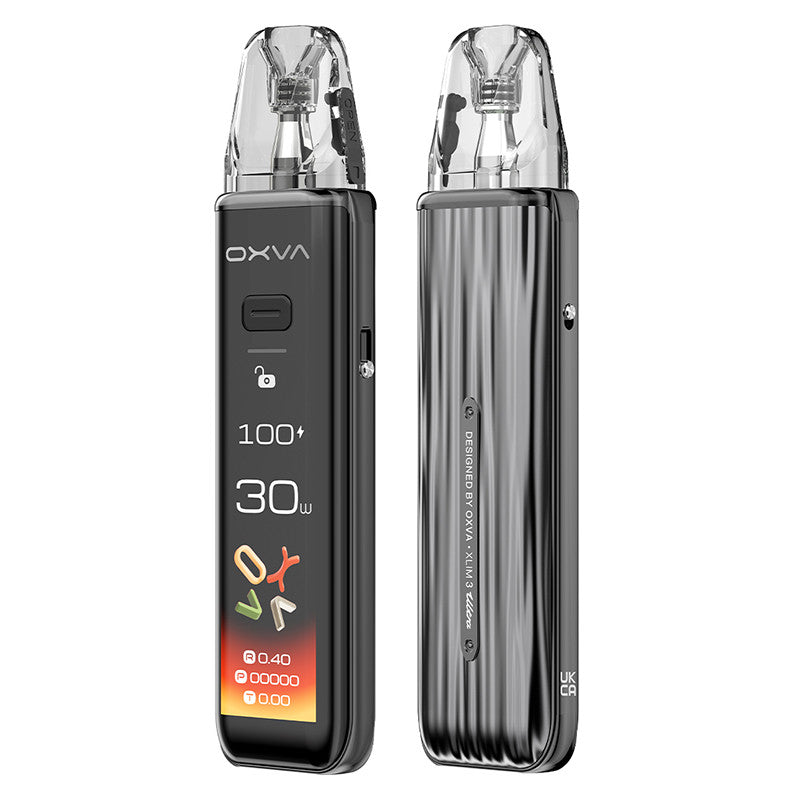 Kit Oxva Xlim 3 Ultra 30W 1500mAh Metal Gray | VAPEVO
