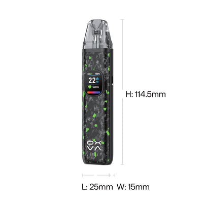Kit Oxva Xlim Pro 2 DNA 30W 1300mAh Luminous Forged Carbon Fiber | VAPEVO