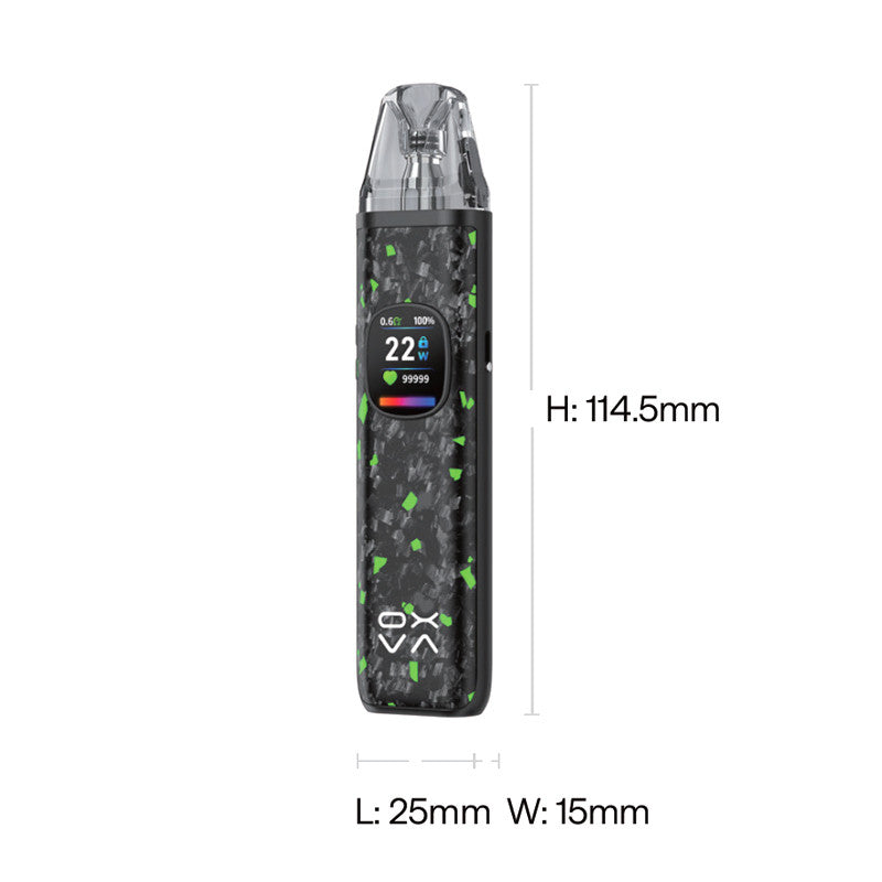 Kit Oxva Xlim Pro 2 DNA 30W 1300mAh Luminous Forged Carbon Fiber | VAPEVO