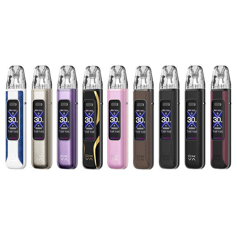 Kit Oxva Xlim Pro 3 30W 1500mAh Black Leather | VAPEVO