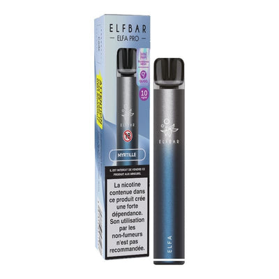 Kit Puff Elfbar Elfa Pro - 2ml 500mAh 10 mg Myrtille | VAPEVO
