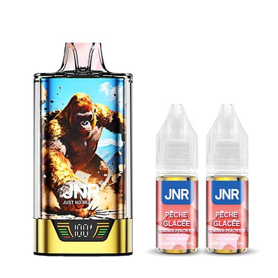 Kit Puff JNR Gorilla X 43K 20mg Summer Peach Ice | VAPEVO