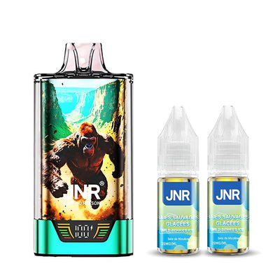 Kit Puff JNR Gorilla X 43K 20mg Wild Berries Ice | VAPEVO