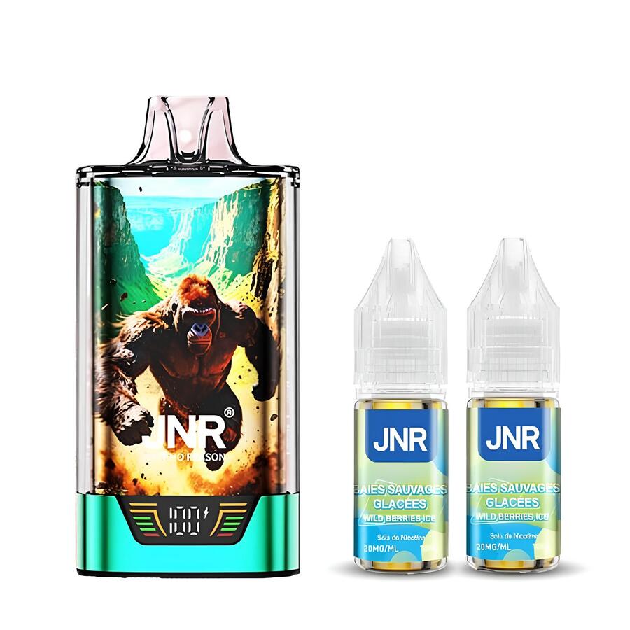 Kit Puff JNR Gorilla X 43K 20mg Wild Berries Ice | VAPEVO