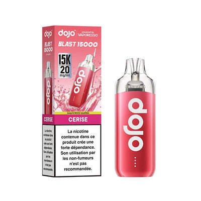 Kit Puff Vaporesso Dojo Blast 15K 20mg Cerise | VAPEVO