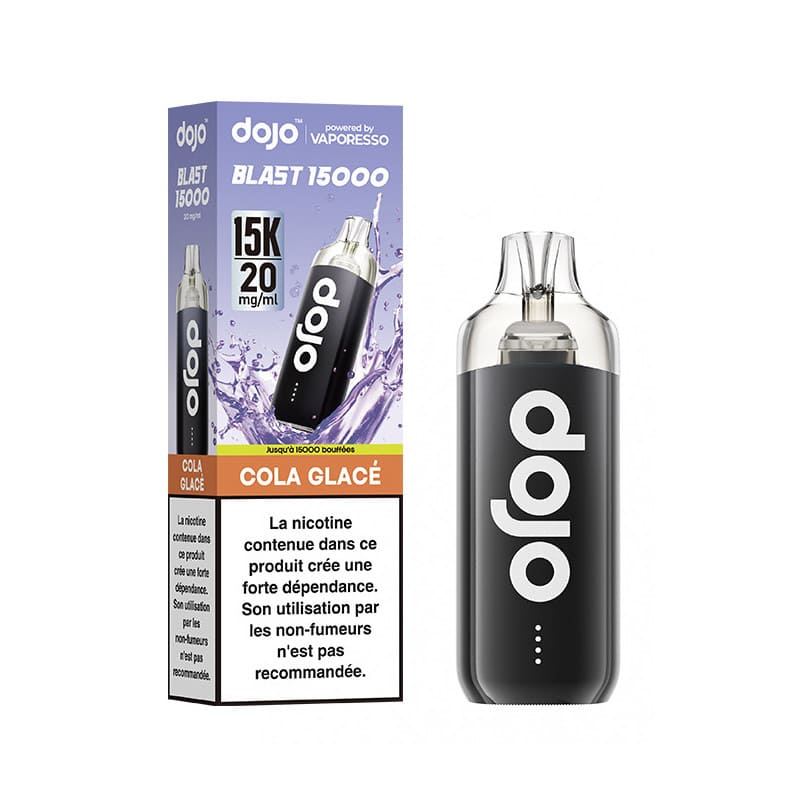 Kit Puff Vaporesso Dojo Blast 15K 20mg Cola Glacé | VAPEVO