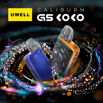 Kit Uwell Caliburn G5 Koko - 35W 1600mAh 3ml Midnight Blue | VAPEVO