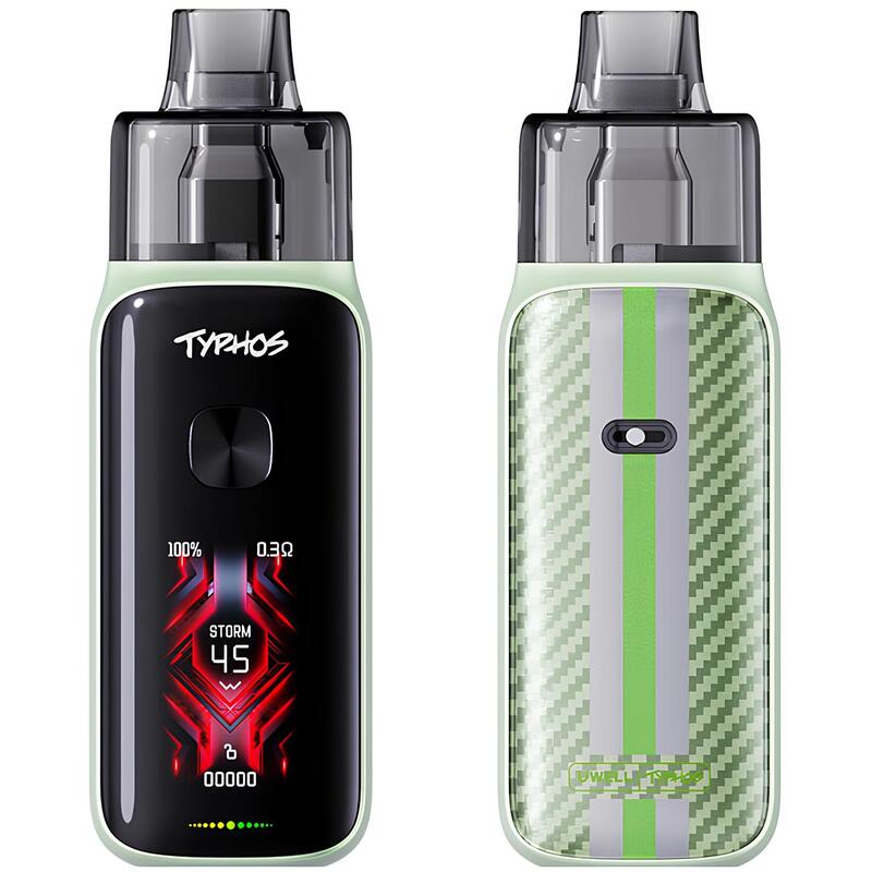Kit Uwell Typhos Pro 45W 3000mAh 6ml Creamy Azure | VAPEVO