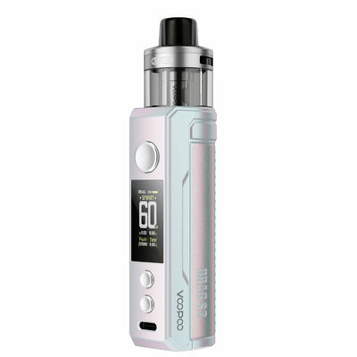 Kit Voopoo Drag S2 60W 2500mAh 5ml Colorful Silver | VAPEVO