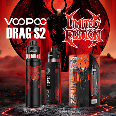VOOPOO Drag S2 Limited Edition - Kit E-Cigarette 60W 2500mAh VAPEVO VOOPOO Drag S2 Limited Edition - Kit E-Cigarette 60W 2500mAh VAPEVO
