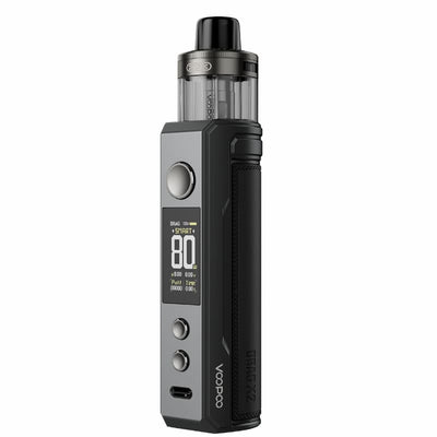 Kit Voopoo Drag X2 80W 5ml Gray Metal | VAPEVO