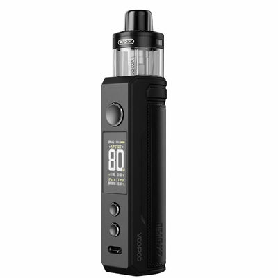 Kit Voopoo Drag X2 80W 5ml Spray Black | VAPEVO