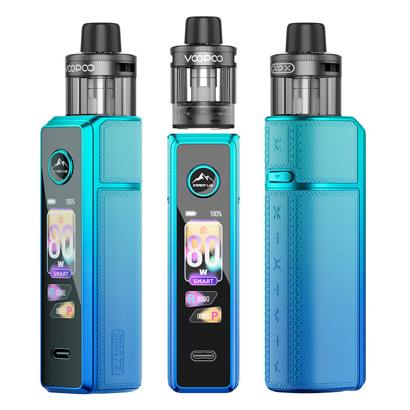 voopoo drag x3 Kit: 80W Pod Mod, Powerful and Touchscreen – VAPEVO Wattage Undeclared Flavor:Watermelon Jolly Ice Voopoo Argus E40 Replacement