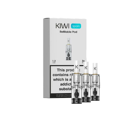 KIWI VAPOR Kiwi Spark - Pack de 3 Cartouches Pod 2ml-0.8 ohm-VAPEVO