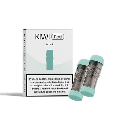 KIWI VAPOR - Pack de 2 Cartouches 1.8ml 20 mg Mint | VAPEVO