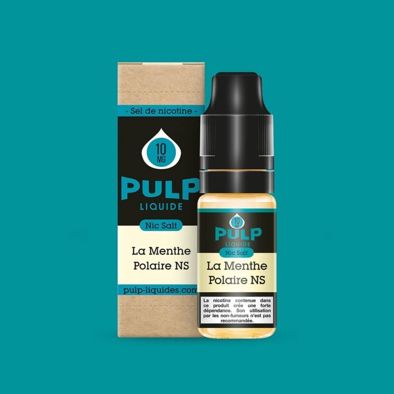 E-liquide Sel de Nicotine La Menthe Polaire 10ml - PULP Nic Salt