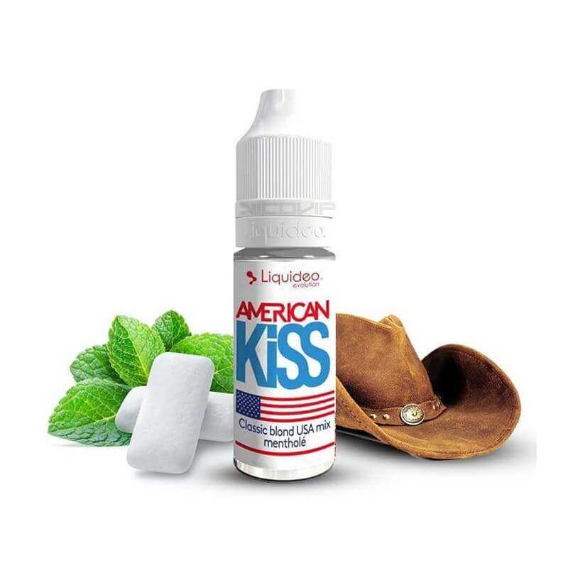 LIQUIDEO E-liquide American Kiss 10ml-VAPEVO
