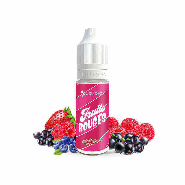 LIQUIDEO Wpuff Flavors Fruits Rouges - E-liquide 10ml-VAPEVO