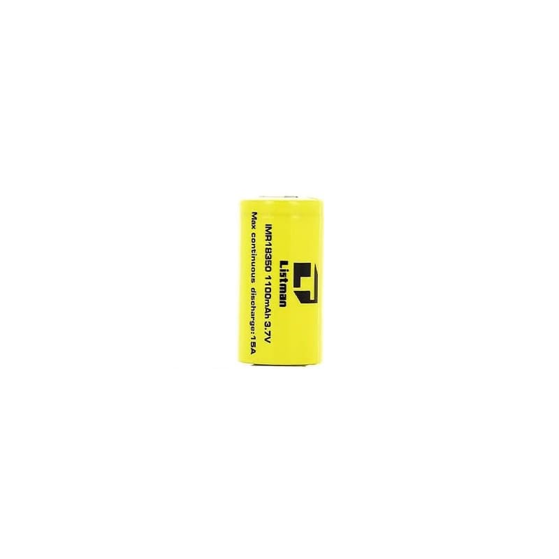 LISTMAN Accu 18350 1100mAh 9A | VAPEVO