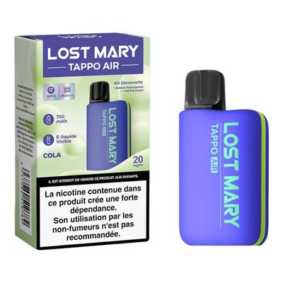 LOST MARY Tappo Air - Kit Rechargeable 600 Puffs 10 mg Cola | VAPEVO