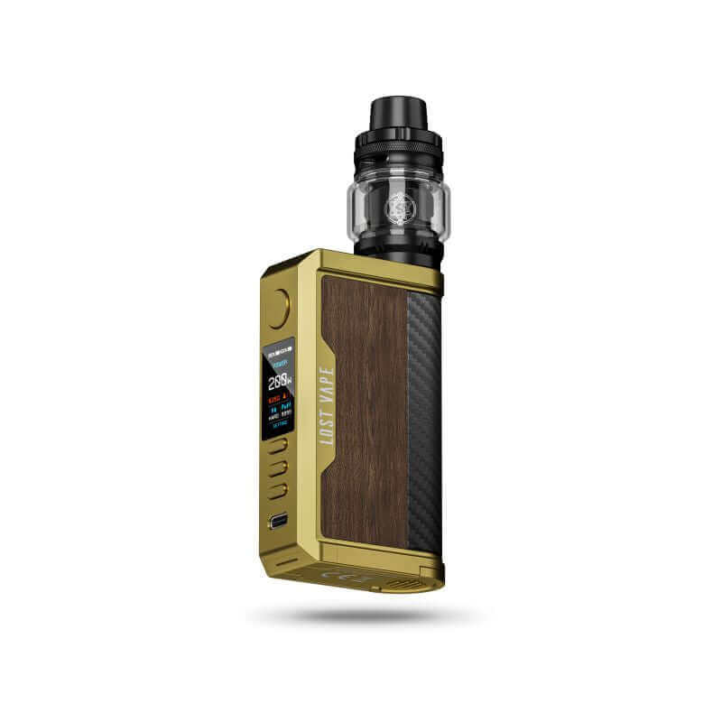 LOST VAPE Centaurus Q200 - Kit E-Cigarette 200W 5ml-Gold Teak Wood-VAPEVO