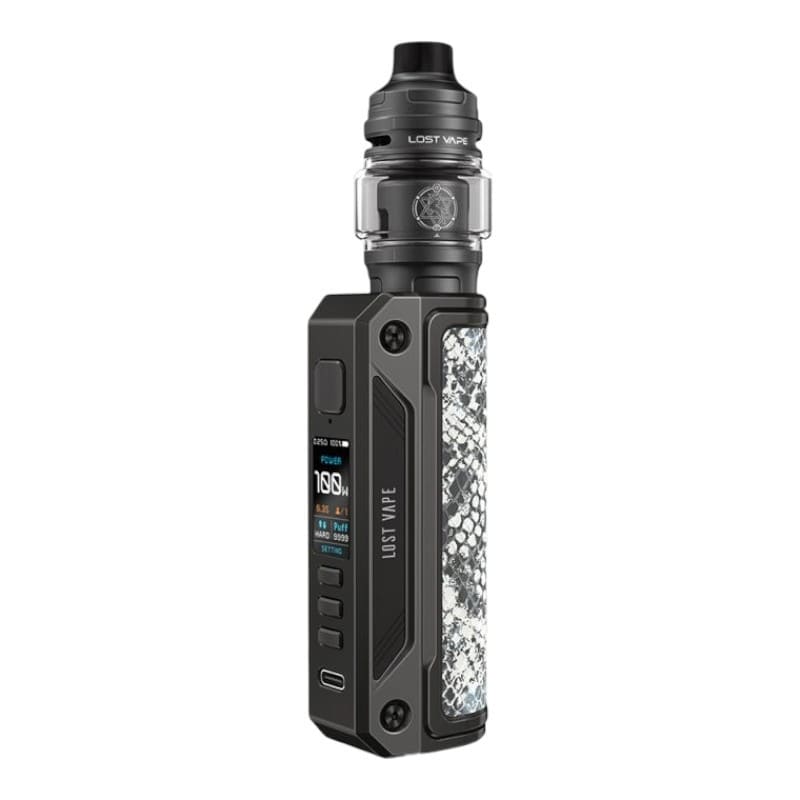 LOST VAPE Thelema Solo - Kit E-Cigarette 100W 5ml-Black Carbon Fiber-VAPEVO