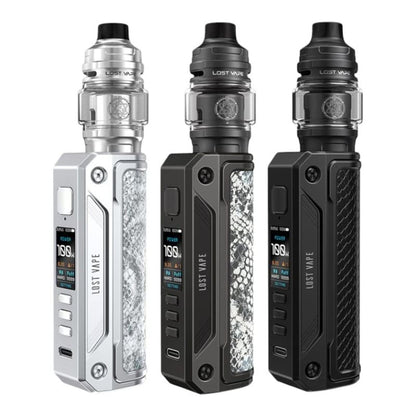 LOST VAPE Thelema Solo - Kit E-Cigarette 100W 5ml-Black Carbon Fiber-VAPEVO