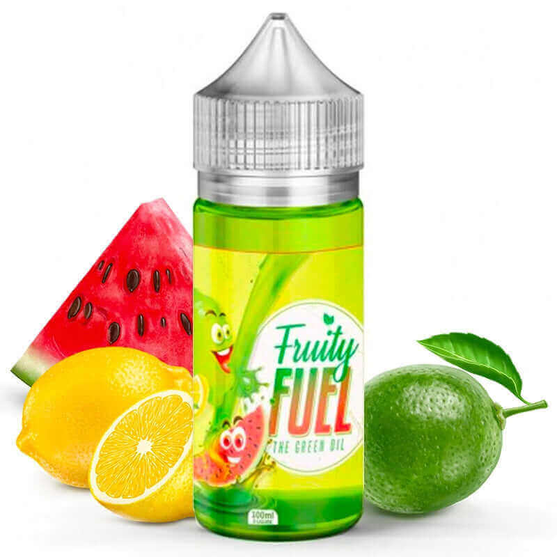 MAISON FUEL Fruity Fuel The Green Oil - E-liquide 100ml-0 mg-VAPEVO
