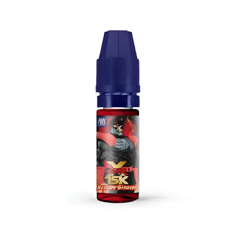 MAISON FUEL XFighter 15K Bloody Shigeri - Sel de Nicotine 10ml 10 mg | VAPEVO