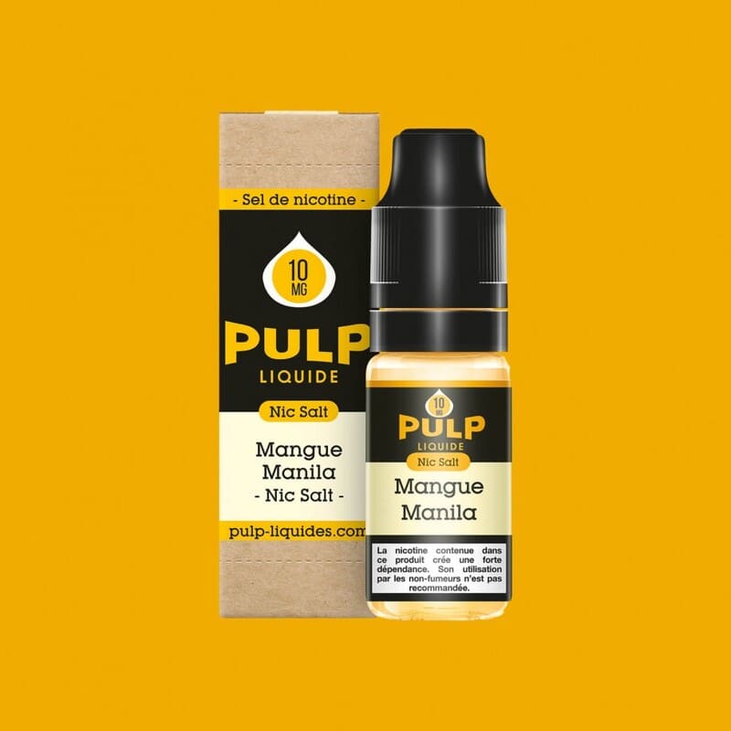 E-liquide Sel de Nicotine Mangue Manila 10ml - PULP Nic Salt