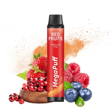 MEGAPUFF - Pod Jetable 3000 Puffs-0 mg-Red Fruits-VAPEVO