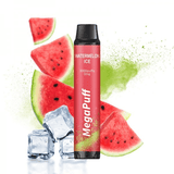 MEGAPUFF - Pod Jetable 3000 Puffs-0 mg-Watermelon Ice-VAPEVO