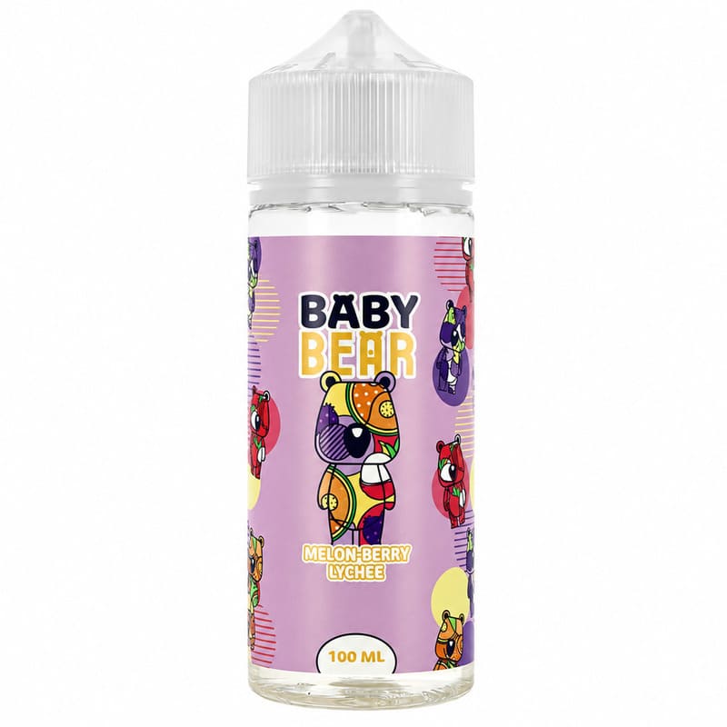 E-liquide Melon Berry Lychee 100ml 0mg – Baby Bear