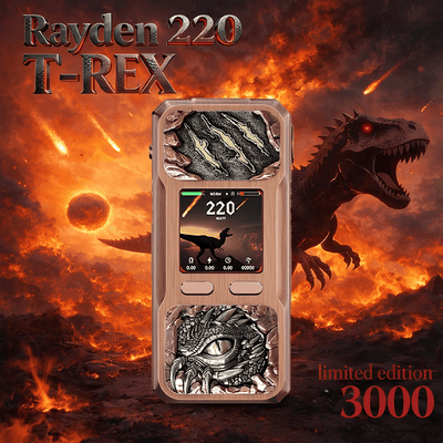 Box Mod BD Vape Rayden 220 T-Rex Limited Edition - 220W 18650