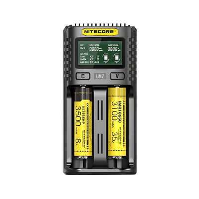 NITECORE UM2 - Chargeur Accus 2 Slots | VAPEVO